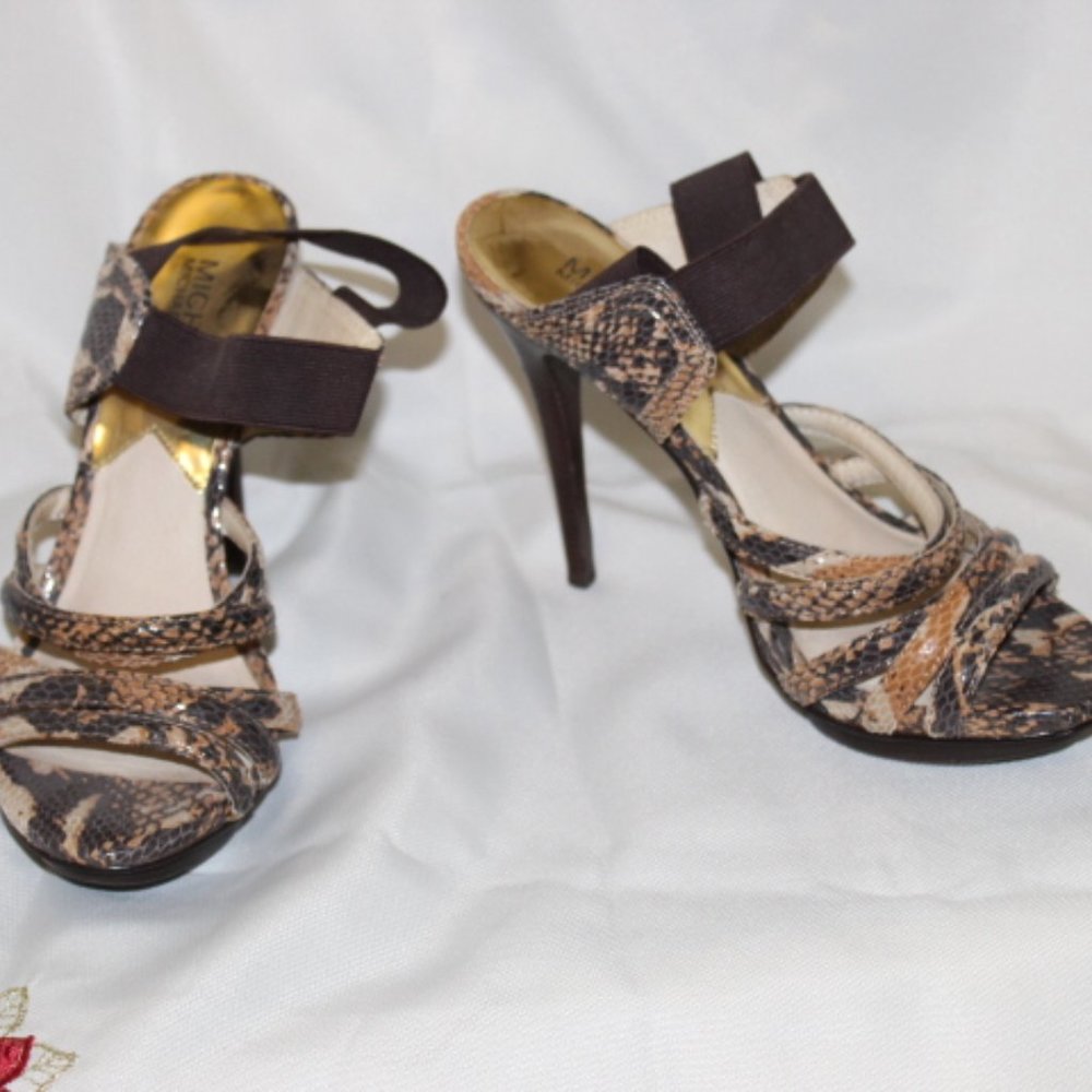 Michael Kors Snakeskin Pumps